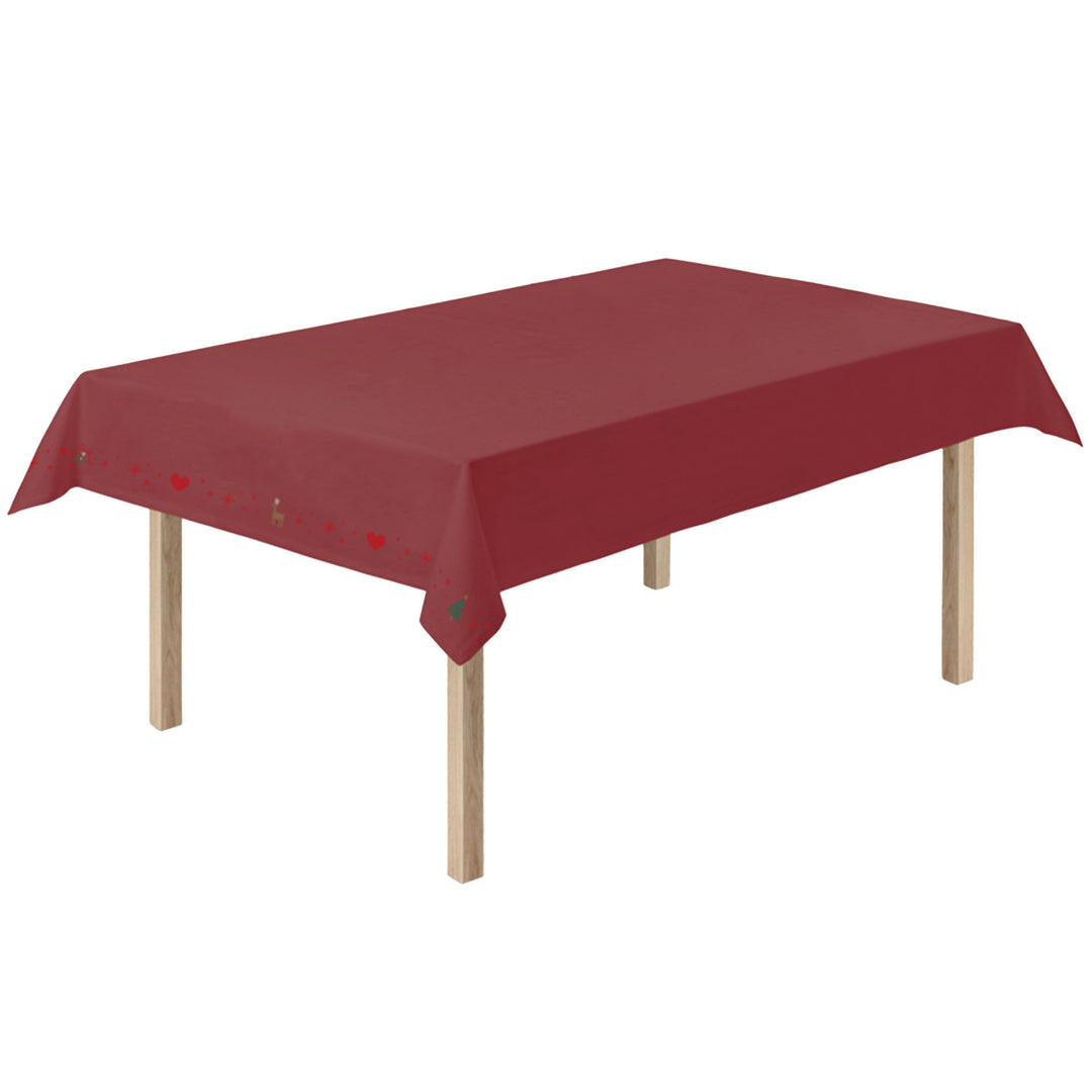 Juna Juna Christmas Fable Dug 150x320 cm, rød ❤ produktbillede (Dug)