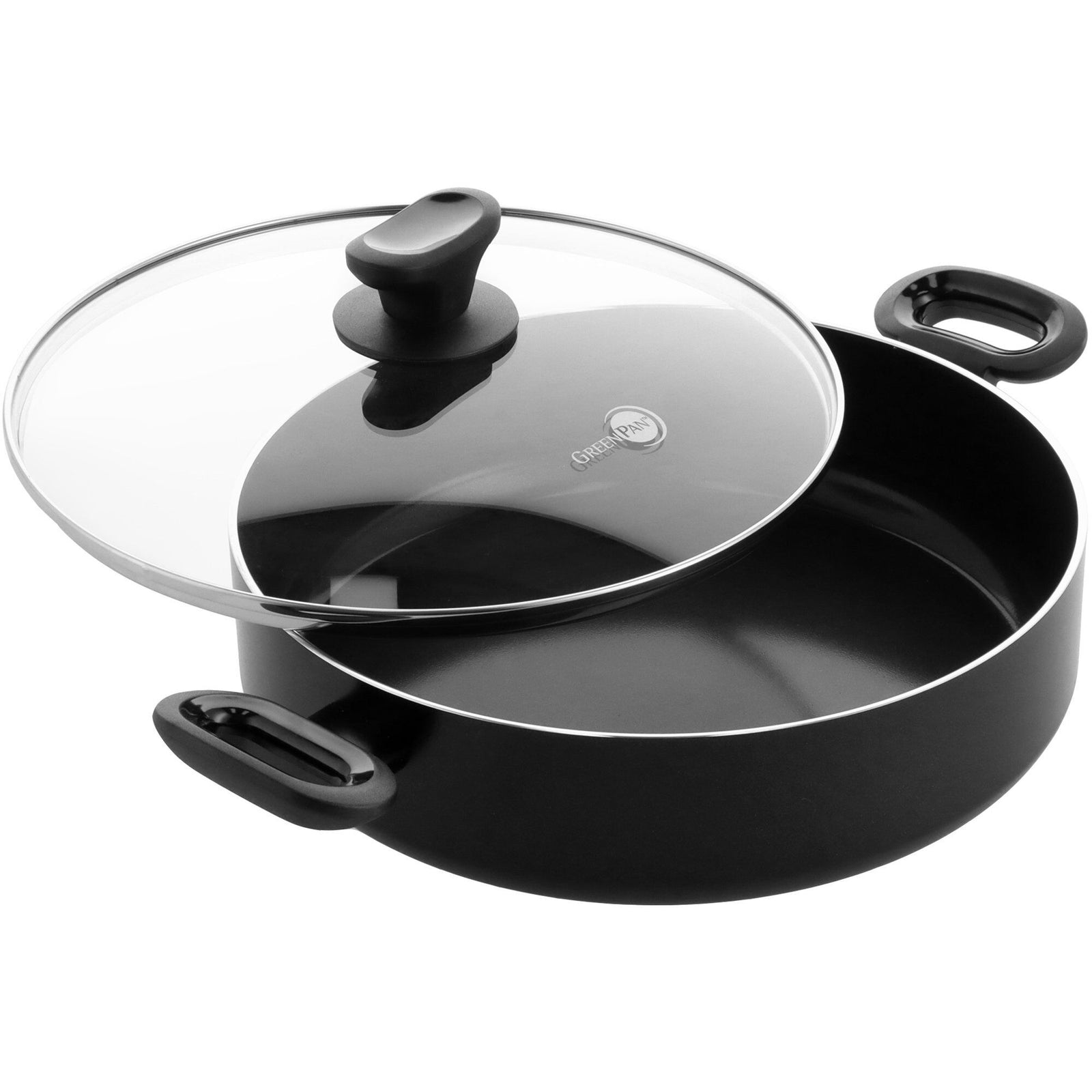 Greenpan Greenpan Torino sauterpande 28 cm med låg ❤ produktbillede i kategorien Traktørpande