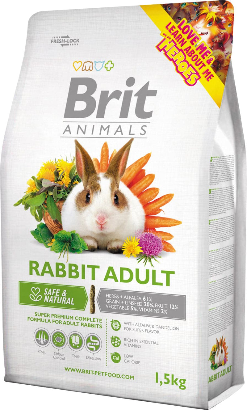 Brit - Kaninfoder voksen komplet - 1,5 el. 3 kg - 1,5 kg » Kæmpe udvalg i Brit » Billig fragt og hurtig levering 2 - 5 hverdage - Varenummer: BGH-48666324697418 / Ean: &