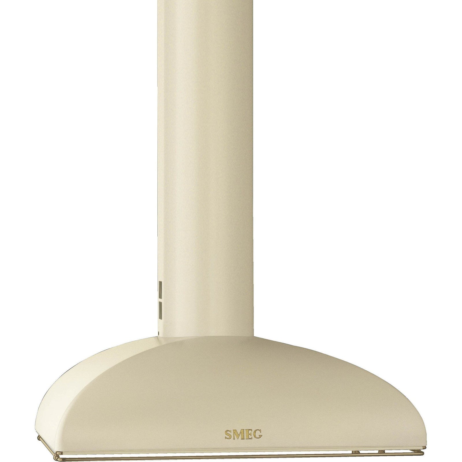 Smeg Smeg KS89POE 90cm Colonial Vægmonteret Emhætte, Creme/Antik Messing – frontbillede (Emhætter)