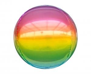Folieballon 40cm Kugleformet Regnbue ❤ Kæmpe udvalg i Godan ❤ Billig fragt og hurtig levering 2 - 5 hverdage - Varenummer: BAR-697751 / Ean: '5902973120103 på lager - Udsalg på Fest Balloner Spar op til 57% - Over 454 design mærker på udsalg