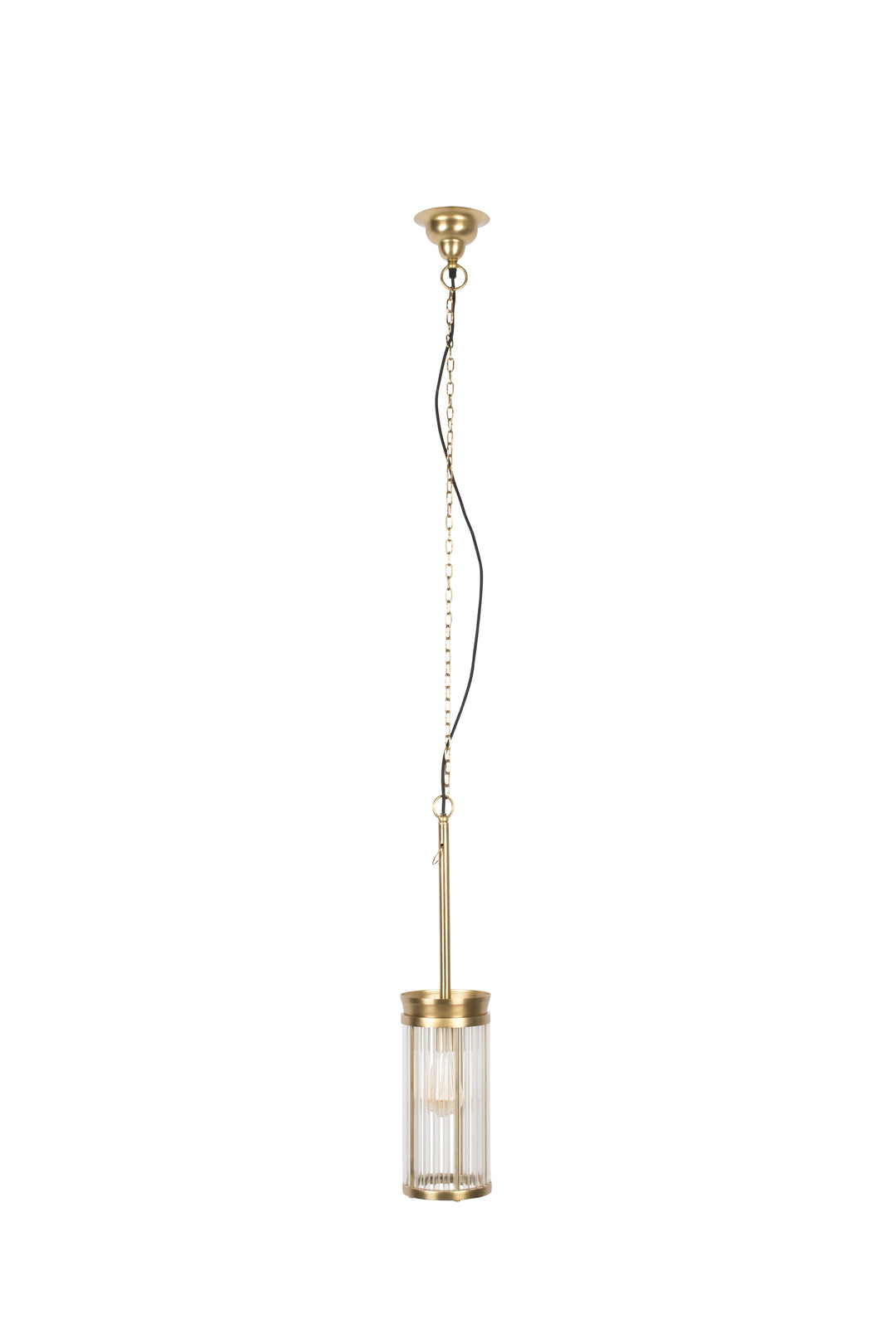 BOLD MONKEY Angel on fire loftlampe M klar akryl og messing aluminium