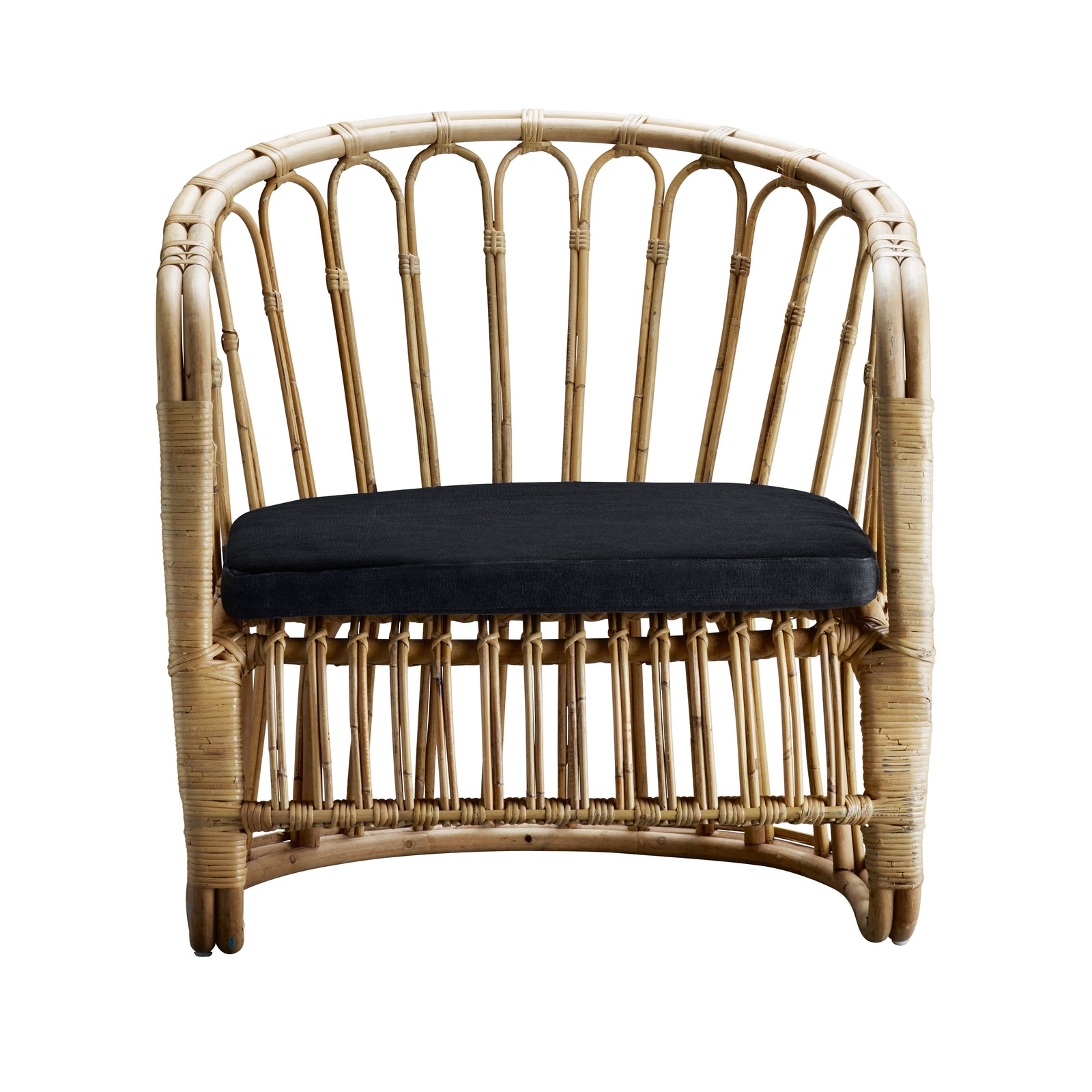 Produktbillede af TINE K HOME LOUNGE STOL RATTAN INKL HYNDE PHANTOM 82 i premium kvalitet