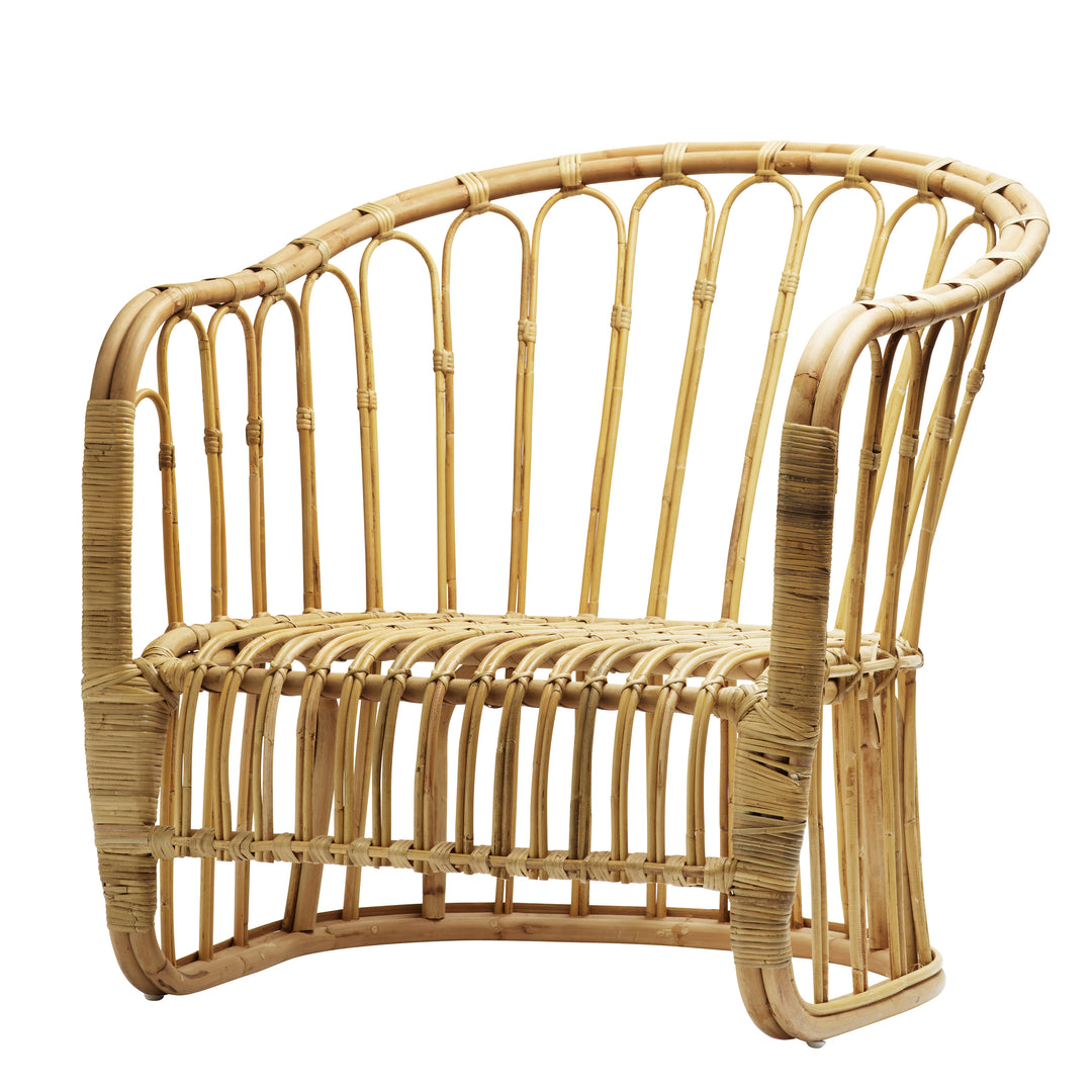 Produktbillede af TINE K HOME LOUNGE STOL RATTAN 82 i premium kvalitet