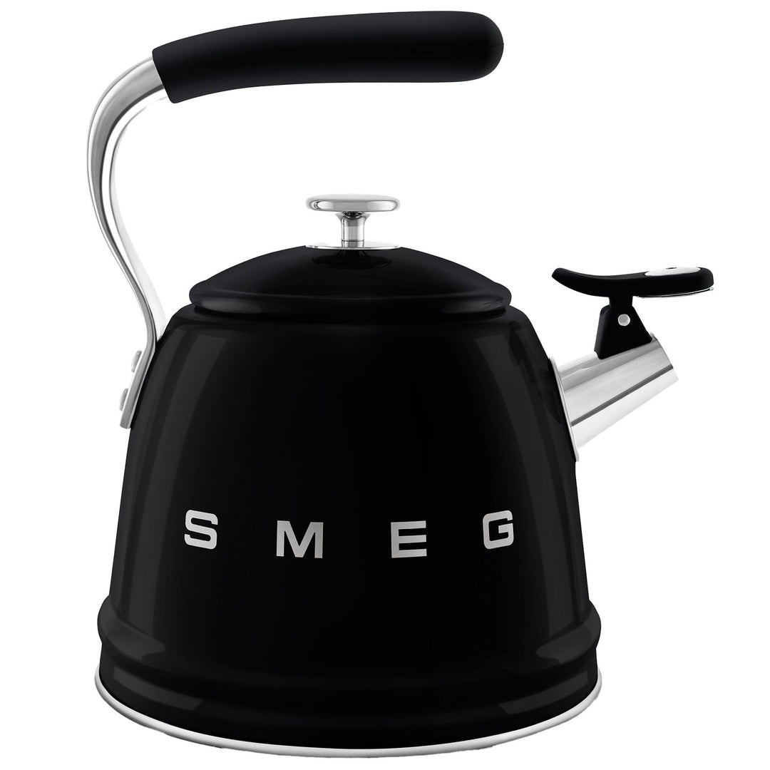Smeg Smeg Vandkedel med fløjte 2,3 liter, sort ❤ produktfoto i kategorien Kittel