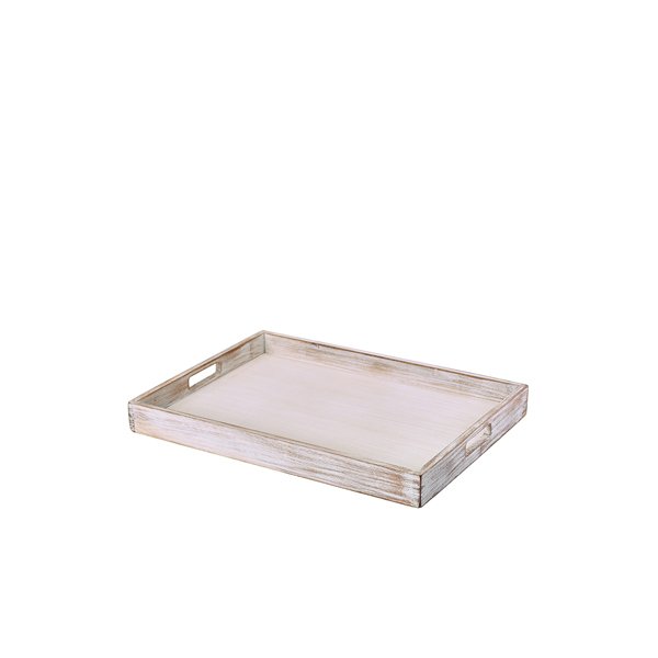 Tjenerbakke Hvidt Træ 44 x 32 x 4.5cm ❤ Kæmpe udvalg i Genware ❤ Billig fragt og hurtig levering 2 - 5 hverdage - Varenummer: BAR-632348 / Ean: '5020403395751 på lager - Udsalg på Barudstyr Tjenerudstyr Serveringsbakker Spar op til 55% - Over 434 design brands på udsalg