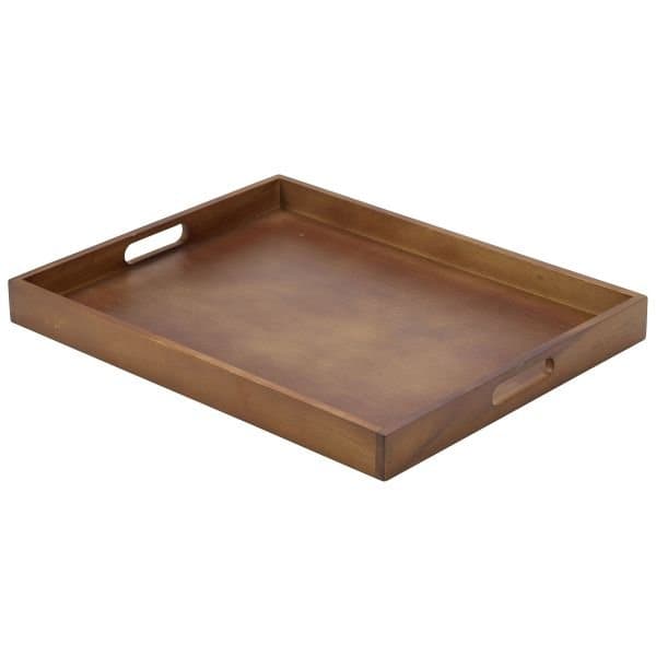 Tjenerbakke Træ 49 x 38.5 x 4.5cm ❤ Kæmpe udvalg i Genware ❤ Billig fragt og hurtig levering 2 - 5 hverdage - Varenummer: BAR-632354 / Ean: '5020403015963 på lager - Udsalg på Barudstyr Tjenerudstyr Serveringsbakker Spar op til 66% - Over 434 design brands på udsalg