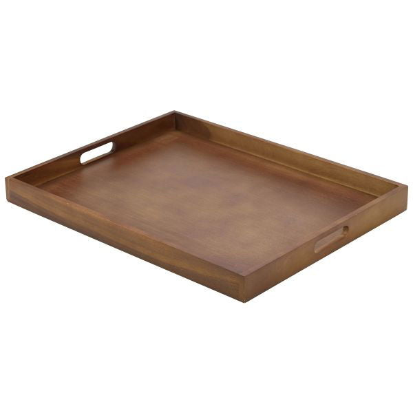Produktbillede af Tjenerbakke Træ 53.5 x 42.5 x 4.5cm på tilbud – premium kvalitet og detaljer