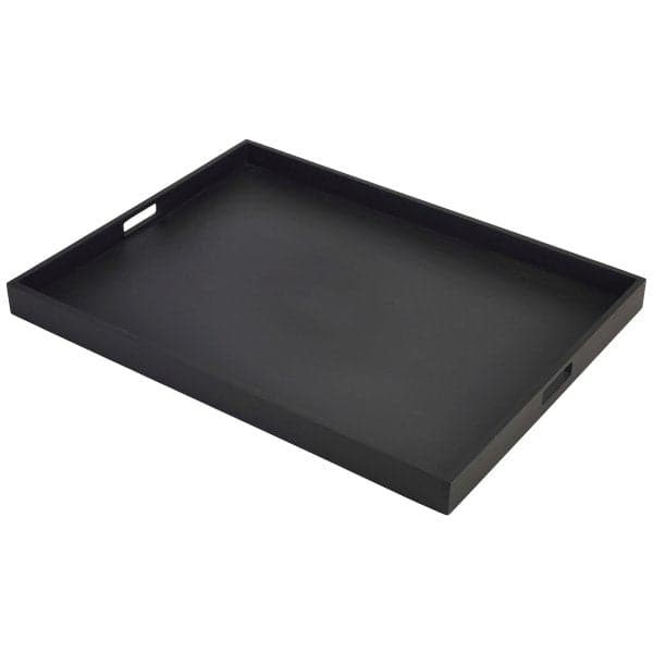 Solid Black Butlers Tray 64 x 48 x 4.5cm ❤ Kæmpe udvalg i Genware ❤ Billig fragt og hurtig levering 2 - 5 hverdage - Varenummer: BAR-632349 / Ean: &