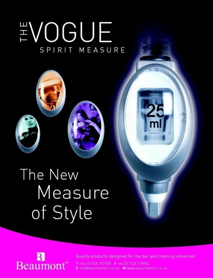 Spritdispenser Mål 25ml Vogue ❤ Kæmpe udvalg i Beaumont ❤ Billig fragt og hurtig levering 2 - 5 hverdage - Varenummer: BAR-11450 / Ean: &