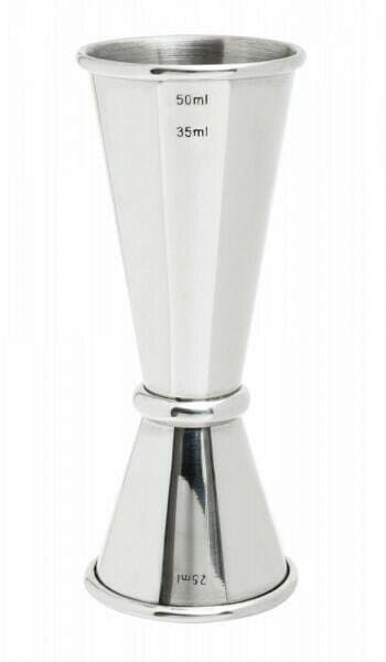 Jigger Rustfrit Stål 25/35/50ml Mezclar ❤ Kæmpe udvalg i Beaumont ❤ Billig fragt og hurtig levering 2 - 5 hverdage - Varenummer: BAR-10041 / Ean: '5020229106098 på lager - Udsalg på Barudstyr Skænk & Mål Målebægere & Jigger Spar op til 57% - Over 360 kendte mærker på udsalg