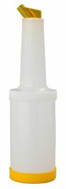 Produktbillede af Skænkeflaske 1l Gul på tilbud i premium kvalitet