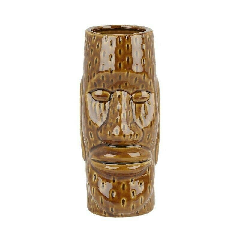 Keramisk Islander Tiki Krus 450ml ❤ Kæmpe udvalg i Beaumont ❤ Billig fragt og hurtig levering 2 - 5 hverdage - Varenummer: BAR-13558 / Ean: &