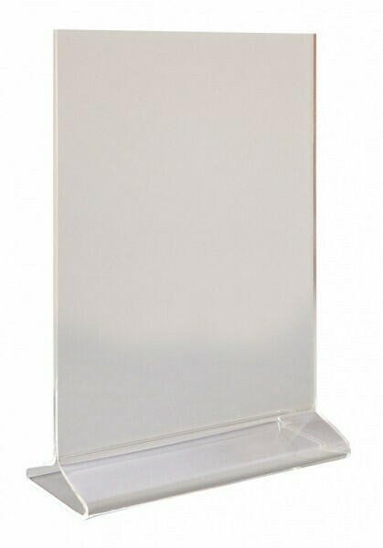 Perspex A5 Menu Holder (Vertikal) ❤ Stort online udvalg i Beaumont ❤ Billig fragt og hurtig levering 2 - 5 hverdage ❤ Varenummer: BAR-11900 / Ean: &