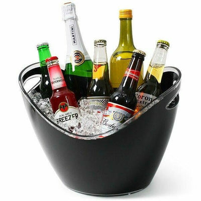 Vin / Champagne Køler Sort 8 Liter Plast ❤ Kæmpe udvalg i Beaumont ❤ Billig fragt og hurtig levering 2 - 5 hverdage - Varenummer: BAR-15534 / Ean: '5020229108269 på lager - Udsalg på Barudstyr Køl Champagnekølere Spar op til 64% - Over 400 kendte brands på udsalg