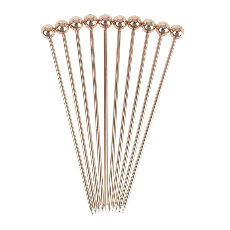 Ball Garnish Drinkspind Pk10 Copper ❤ Kæmpe udvalg i Beaumont ❤ Billig fragt og hurtig levering 2 - 5 hverdage - Varenummer: BAR-13570 / Ean: &