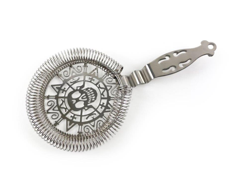 Produktbillede af Rustfrit Stål Strainer Skull på tilbud – premium kvalitet og detaljer