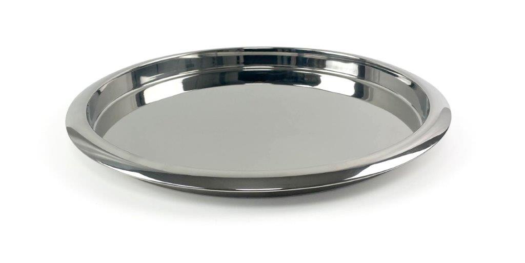 Produktbillede af Poleret Tjenerbakke 35cm på tilbud – premium kvalitet og detaljer