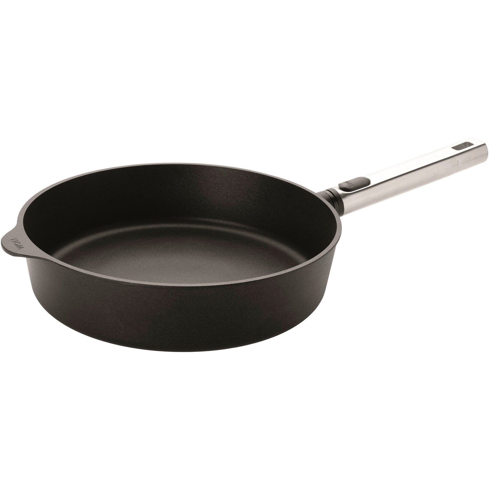 Woll Woll Diamond XR Logic sauterpande 28 cm. – frontbillede (Traktørpande)