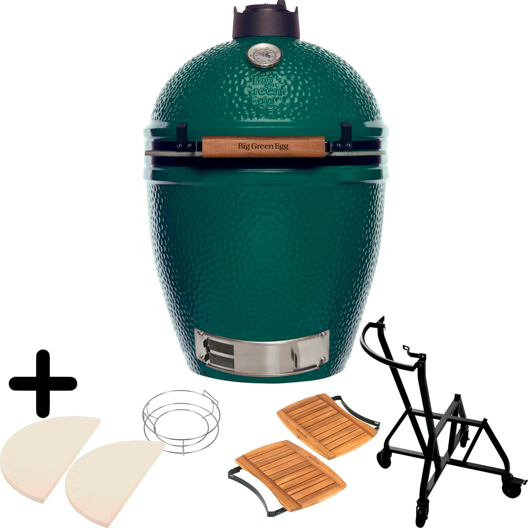 Big green egg Big green egg Kulgrill komplet pakke+, large – produktfoto (Kamadogrill)