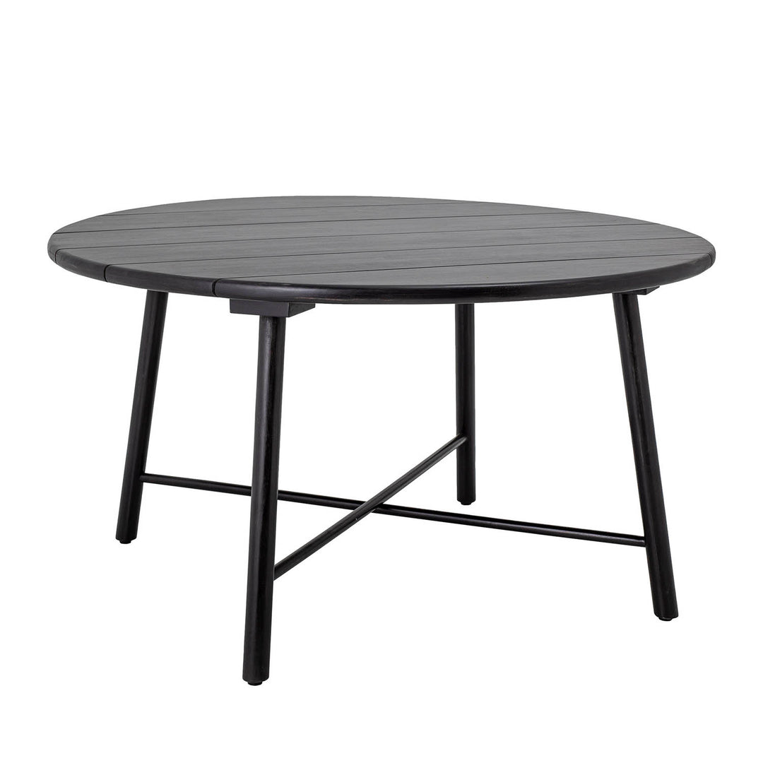Produktbillede af CREATIVE COLLECTION Lope spisebord rund sort akacietræ Ø140 i premium kvalitet