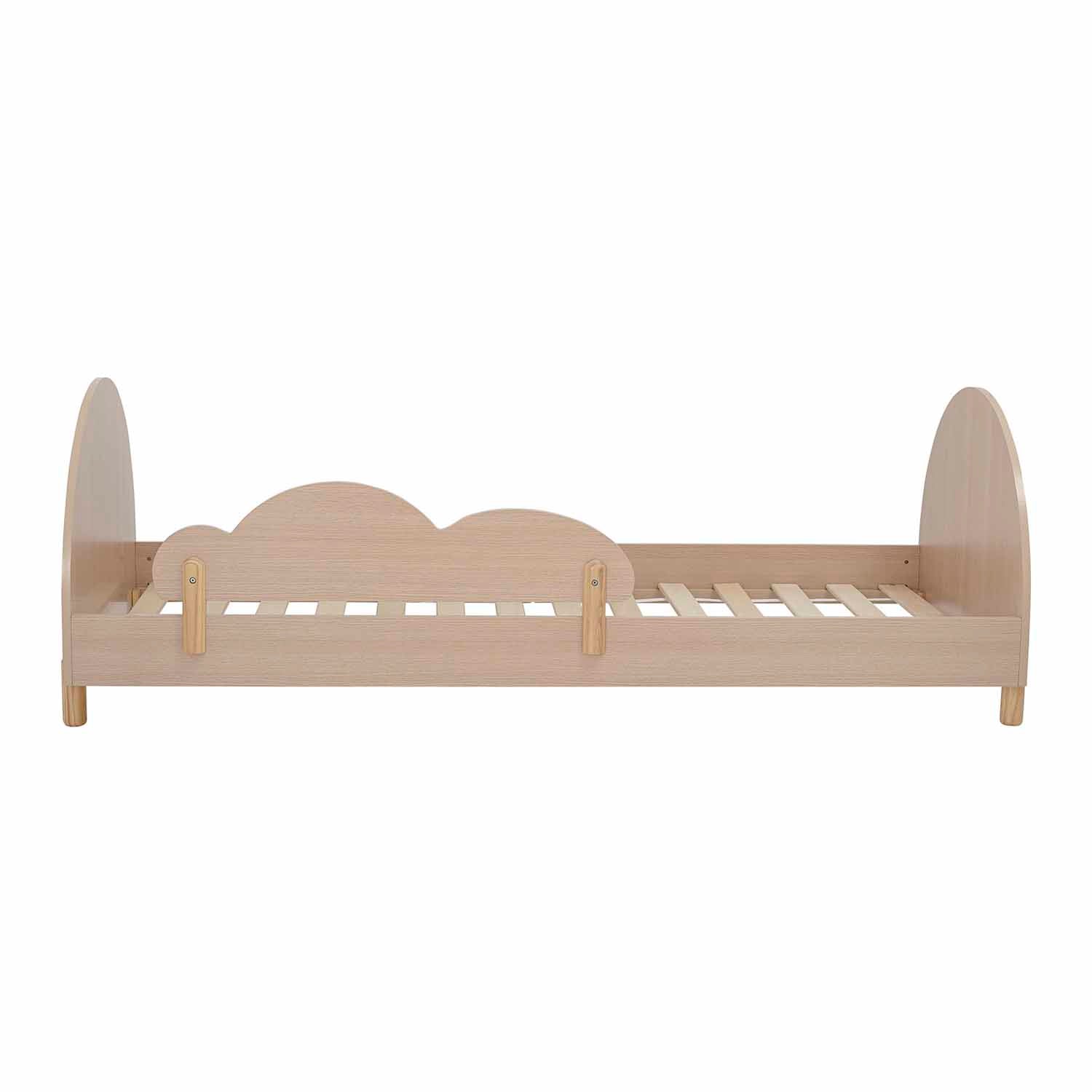 Produktbillede af BLOOMINGVILLE MINI Charli juniorseng brun MDF/fyrretræ 204x94 i premium kvalitet