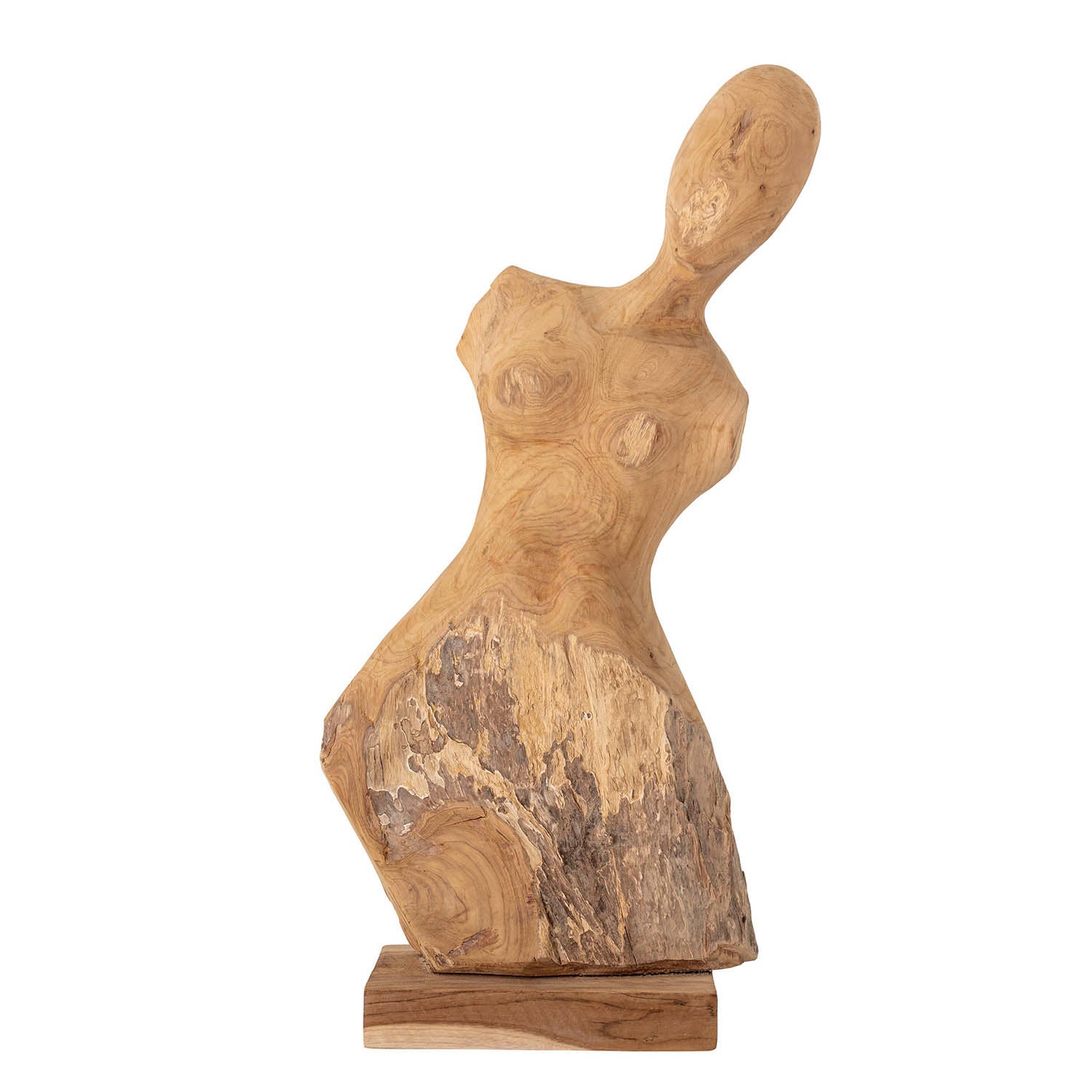 Produktbillede af BLOOMINGVILLE Lenoa dekoration natur teaktræ H 70 i premium kvalitet