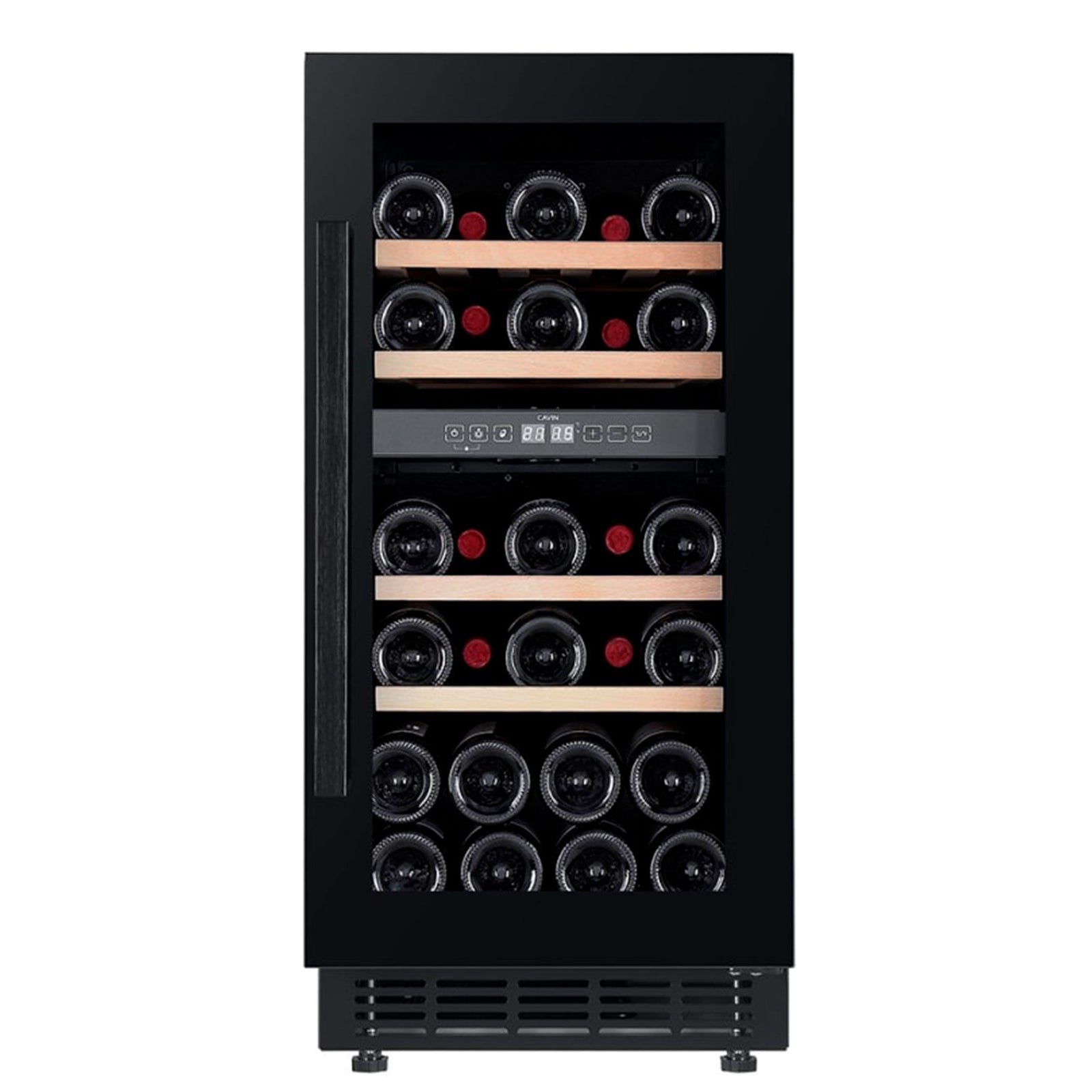 Cavin Cavin Arctic Collection 40D Fullglass Black indbygget vinkøleskab 28 flasker – produktvisning (Vinkøleskabe)