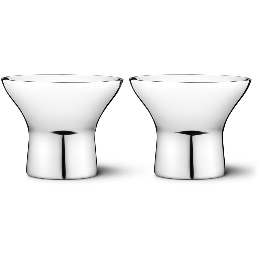 Georg jensen Georg jensen Alfredo Æggebæger, 2 stk. – produktbillede (Æggebægre)