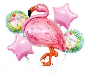 Folieballon Flamingo Sæt / 5 Stk. ❤ Kæmpe udvalg i Godan ❤ Billig fragt og hurtig levering 2 - 5 hverdage - Varenummer: BAR-697755 / Ean: &