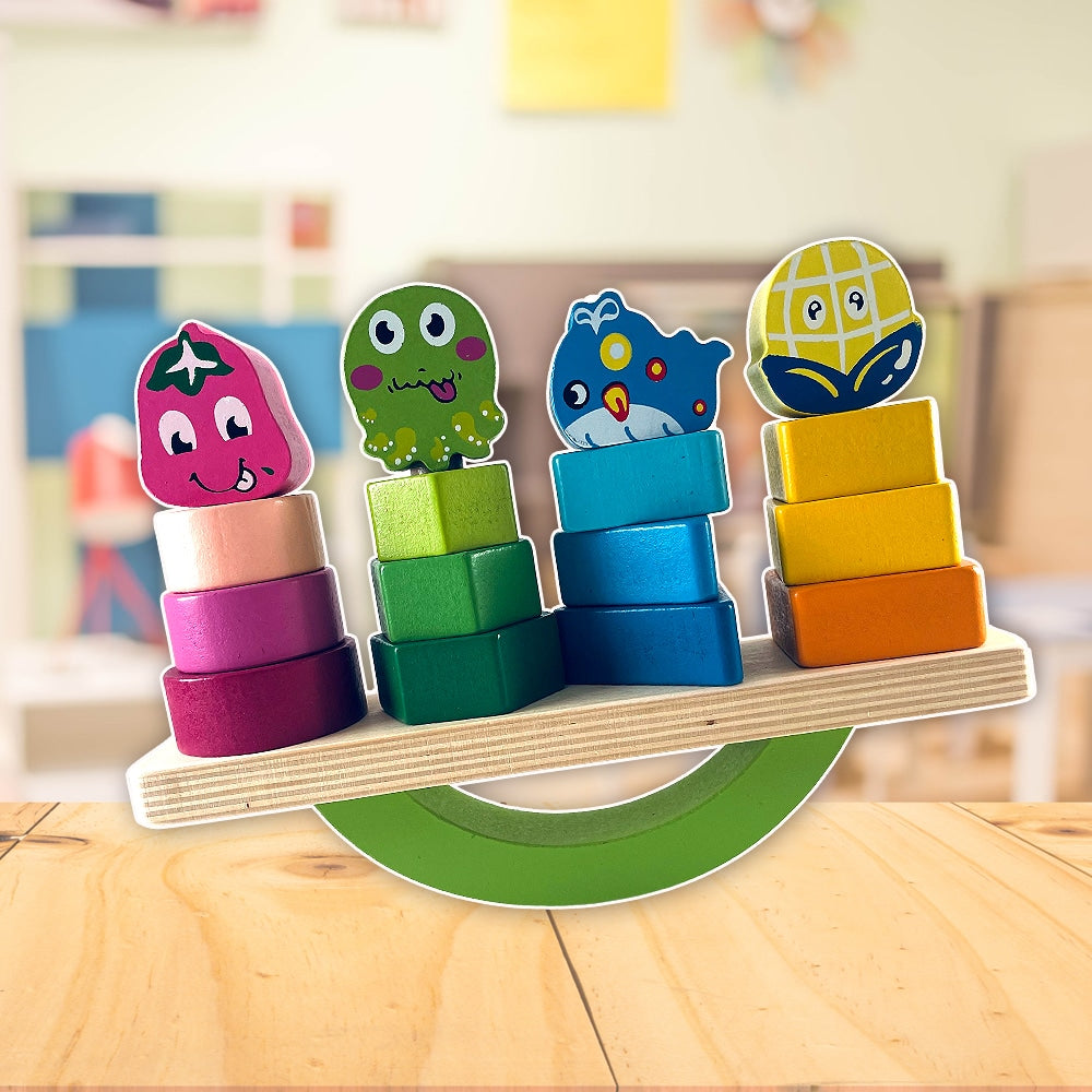 Produktbillede af Køb Balance Trælegetøj Motorisk Udvikling på en Sjov og Udfordrende måde på tilbud