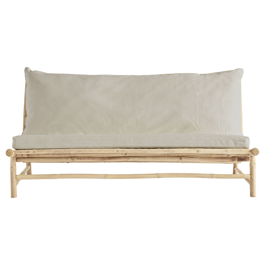 Produktbillede af TINE K HOME BAMBUS LOUNGE SOFA SAND HYNDE 160 i premium kvalitet
