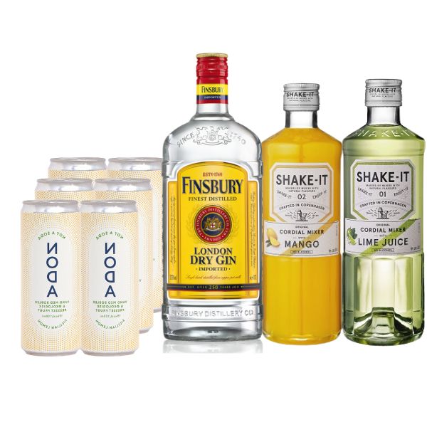 Produktbillede af Gin Hass Drinkspakke på tilbud i premium kvalitet