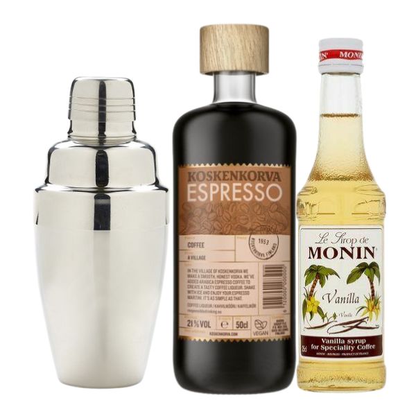 Produktbillede af Espresso Martini Vanilla Sæt på tilbud i brug