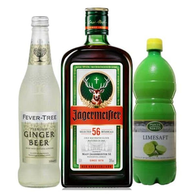 Jägermeister Mule Drinkspakke ❤ Kæmpe udvalg i BARLIFE ❤ Billig fragt og hurtig levering 2 - 5 hverdage - Varenummer: BAR-635118 / Ean: på lager - Udsalg på Drikkevarer Drinkspakker Spar op til 66% - Over 454 design brands på udsalg