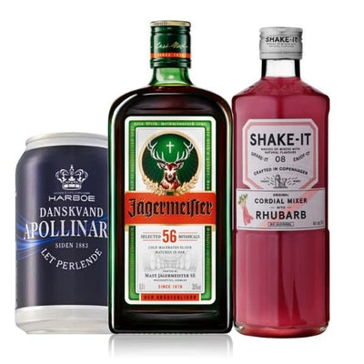 Jägermeister Rabarber Drinkspakke ❤ Kæmpe udvalg i BARLIFE ❤ Billig fragt og hurtig levering 2 - 5 hverdage - Varenummer: BAR-635126 / Ean: på lager - Udsalg på Drikkevarer Drinkspakker Spar op til 55% - Over 454 design mærker på udsalg