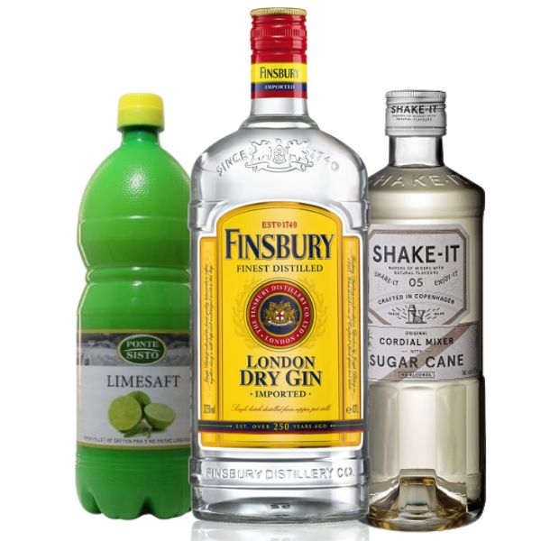Produktbillede af Gin Basil Smash Drinkspakke på tilbud i premium kvalitet