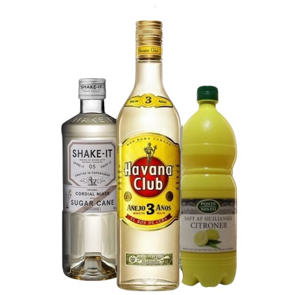 Produktbillede af Lemon Basil Daiquiri Drinkspakke på tilbud i premium kvalitet