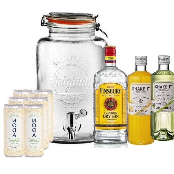 Produktbillede af Gin Mango Dispenser Drinkspakke på tilbud i premium kvalitet