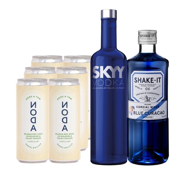 Produktbillede af Blue Lagoon Drinkspakke på tilbud i premium kvalitet