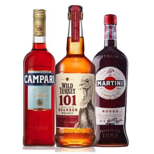 Produktbillede af Boulevardier Drinkspakke på tilbud i premium kvalitet