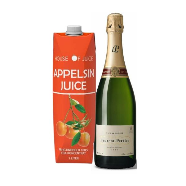 Produktbillede af Mimosa Drinkspakke på tilbud i premium kvalitet
