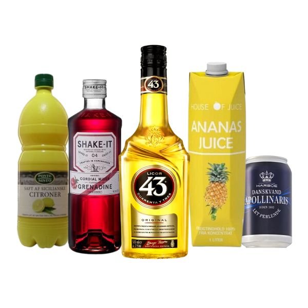 Grenadine Shake Drinkspakke ❤ Kæmpe udvalg i BARLIFE ❤ Billig fragt og hurtig levering 2 - 5 hverdage - Varenummer: BAR-635226 / Ean: på lager - Udsalg på Drikkevarer Drinkspakker Spar op til 58% - Over 434 design brands på udsalg