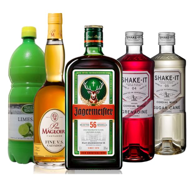 Produktbillede af Jack Rose Drinkspakke på tilbud i premium kvalitet