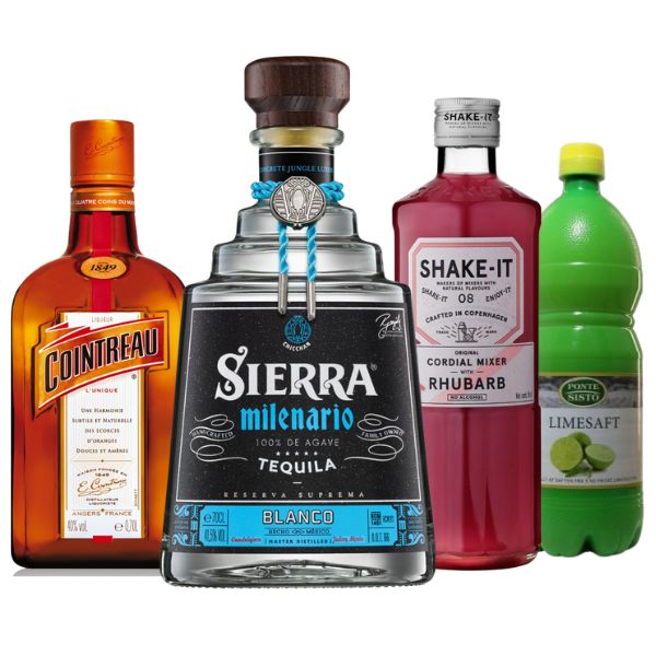 Produktbillede af Rabarber Magarita- Drinkspakke på tilbud i premium kvalitet