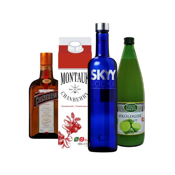 Produktbillede af Cosmopolitan Drinkspakke på tilbud i premium kvalitet