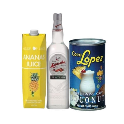 Pina Colada Drinkspakke ❤ Kæmpe udvalg i BARLIFE ❤ Billig fragt og hurtig levering 2 - 5 hverdage - Varenummer: BAR-635114 / Ean: på lager - Udsalg på Drikkevarer Drinkspakker Spar op til 59% - Over 454 design mærker på udsalg