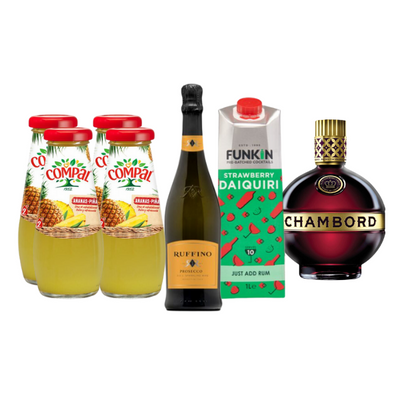French Royale Drinkspakke ❤ Kæmpe udvalg i BARLIFE ❤ Billig fragt og hurtig levering 2 - 5 hverdage - Varenummer: BAR-673253 / Ean: på lager - Udsalg på Drikkevarer Drinkspakker Champagne Drinkspakke Spar op til 65% - Over 312 kendte brands på udsalg