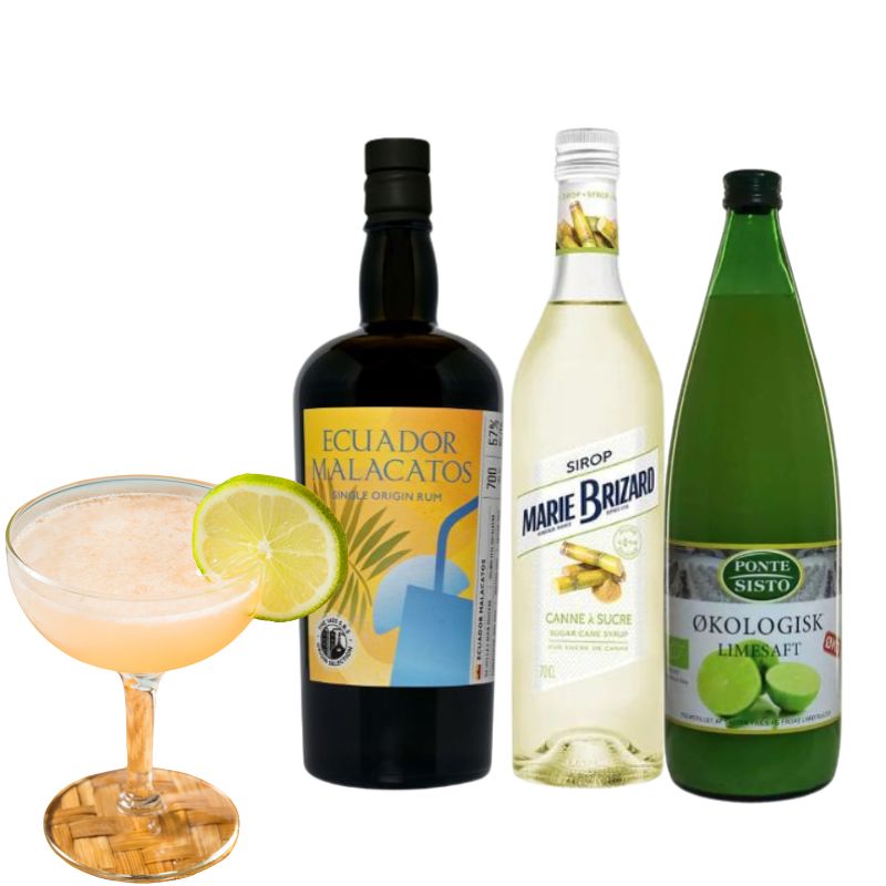 Produktbillede af Premium Daiquiri Ecuador Drinkspakke på tilbud i brug