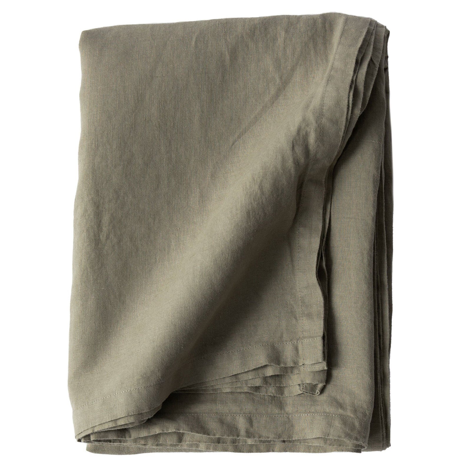 Tell me more Tell me more Dug i hør 145 x 270 cm, olive – billede i brug (Dug)